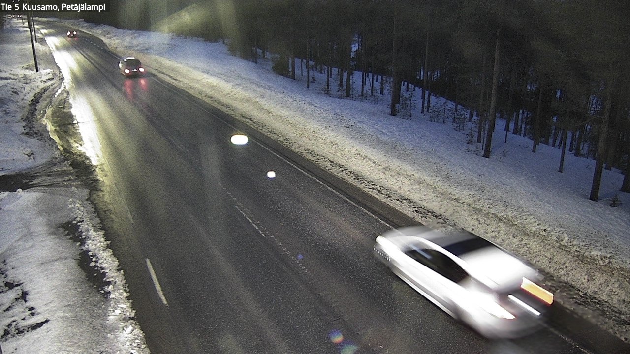 Kelikamerat Kuva Tie 5 Kuusamo, Petäjälampi, Kuusamo, Pohjois-Pohjanmaa