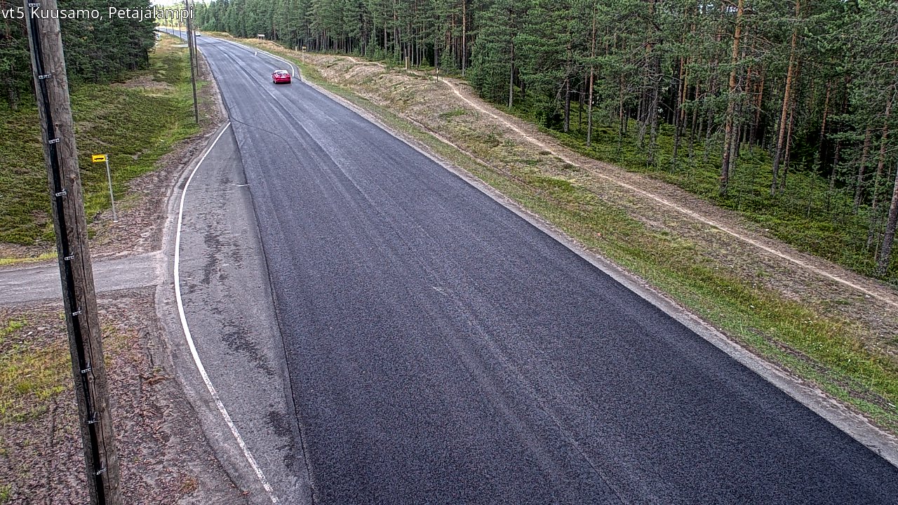 Kelikamerat Kuva Tie 5 Kuusamo, Petäjälampi, Kuusamo, Pohjois-Pohjanmaa