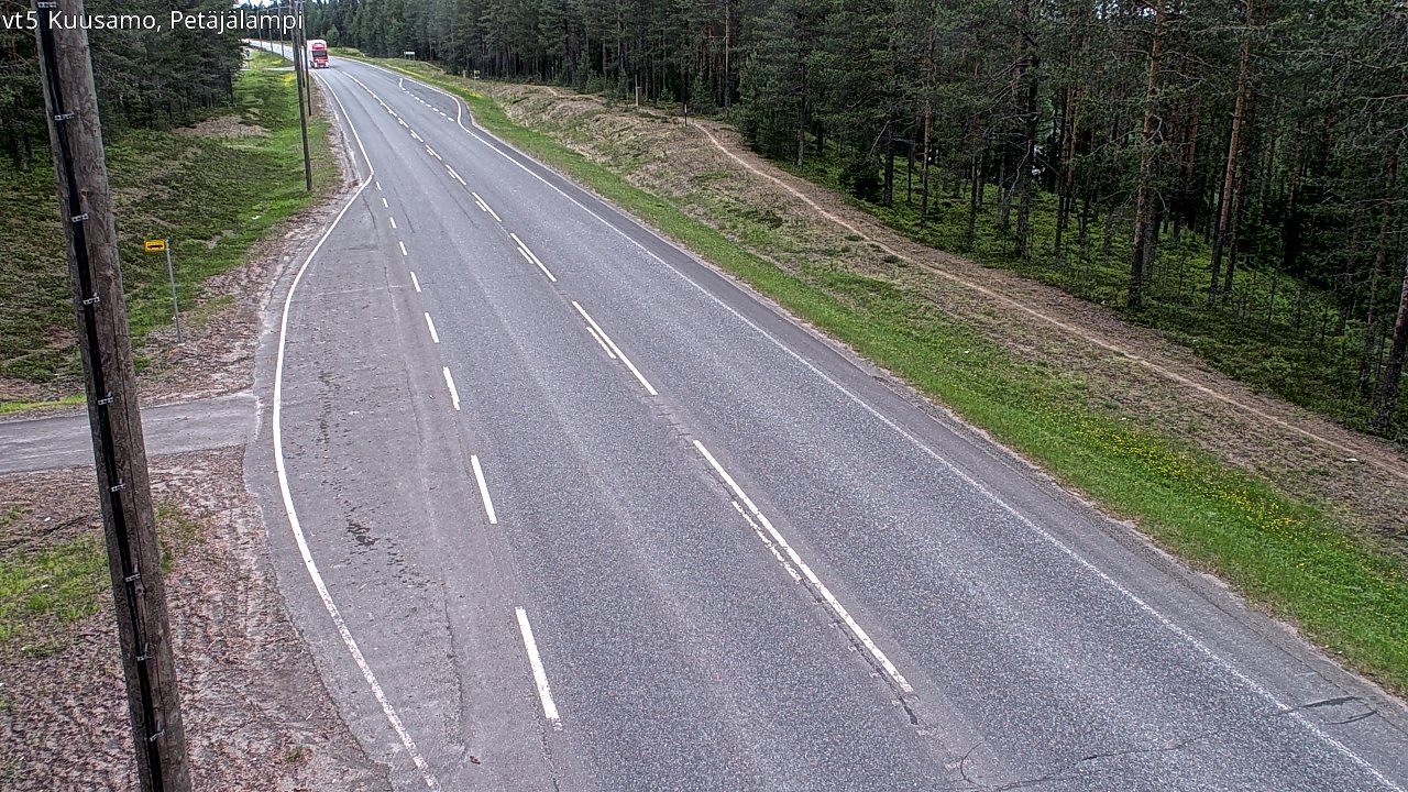 Kelikamerat Kuva Tie 5 Kuusamo, Petäjälampi, Kuusamo, Pohjois-Pohjanmaa