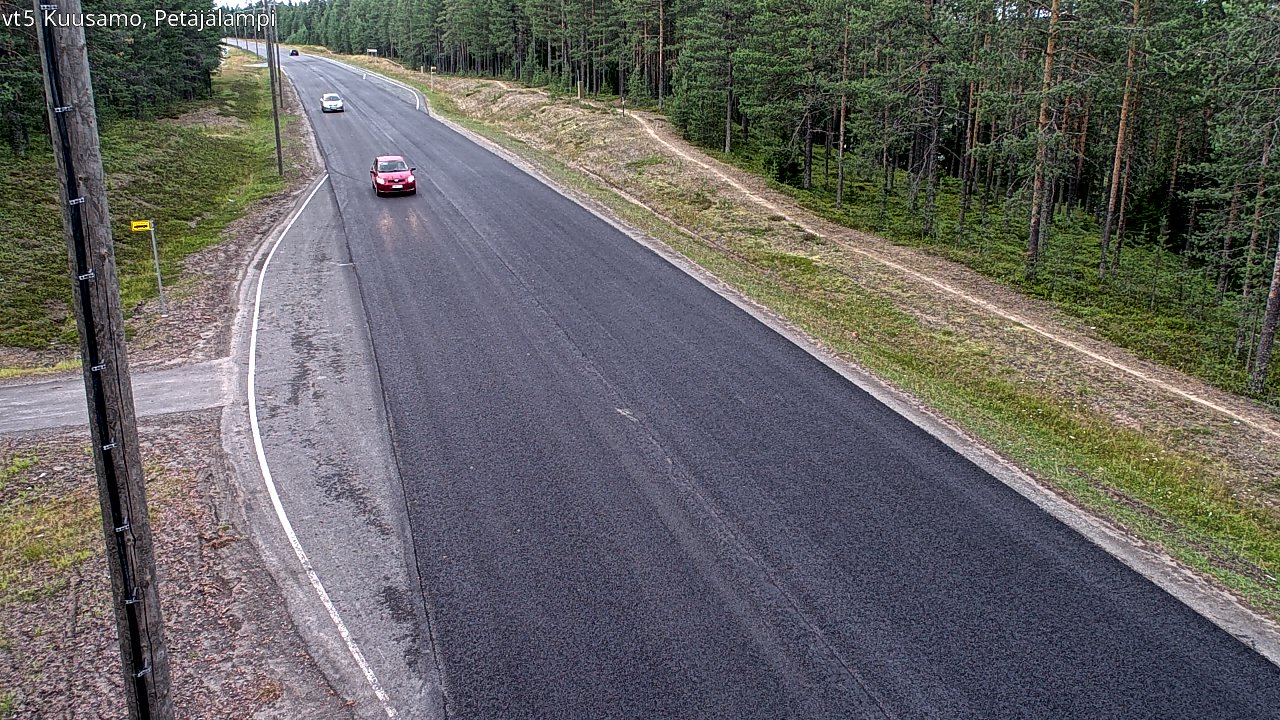 Kelikamerat Kuva Tie 5 Kuusamo, Petäjälampi, Kuusamo, Pohjois-Pohjanmaa