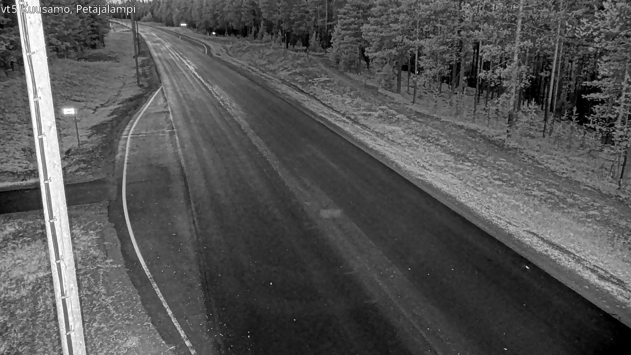 Kelikamerat Kuva Tie 5 Kuusamo, Petäjälampi, Kuusamo, Pohjois-Pohjanmaa