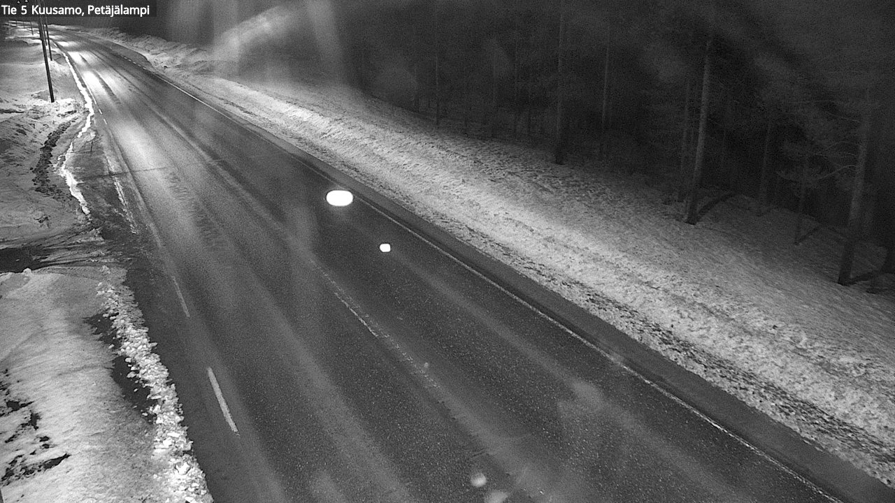 Kelikamerat Kuva Tie 5 Kuusamo, Petäjälampi, Kuusamo, Pohjois-Pohjanmaa