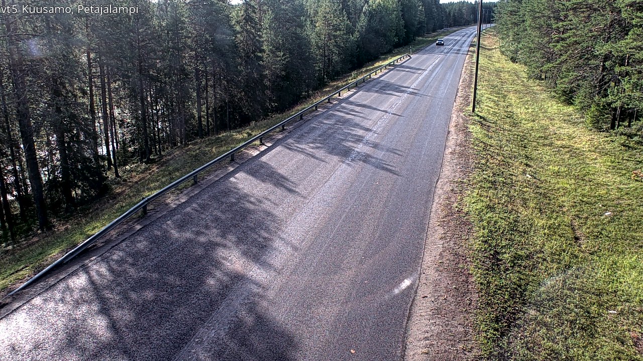 Weather Camera Image Road 5 Kuusamo, Petäjälampi, Kuusamo, Pohjois-Pohjanmaa