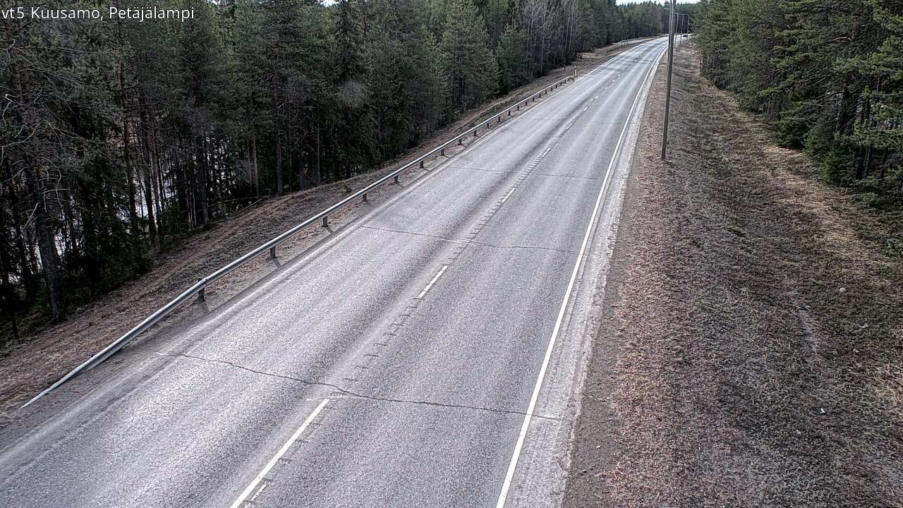 Kelikamerat Kuva Tie 5 Kuusamo, Petäjälampi, Kuusamo, Pohjois-Pohjanmaa