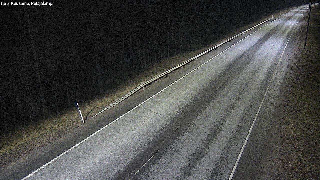 Kelikamerat Kuva Tie 5 Kuusamo, Petäjälampi, Kuusamo, Pohjois-Pohjanmaa