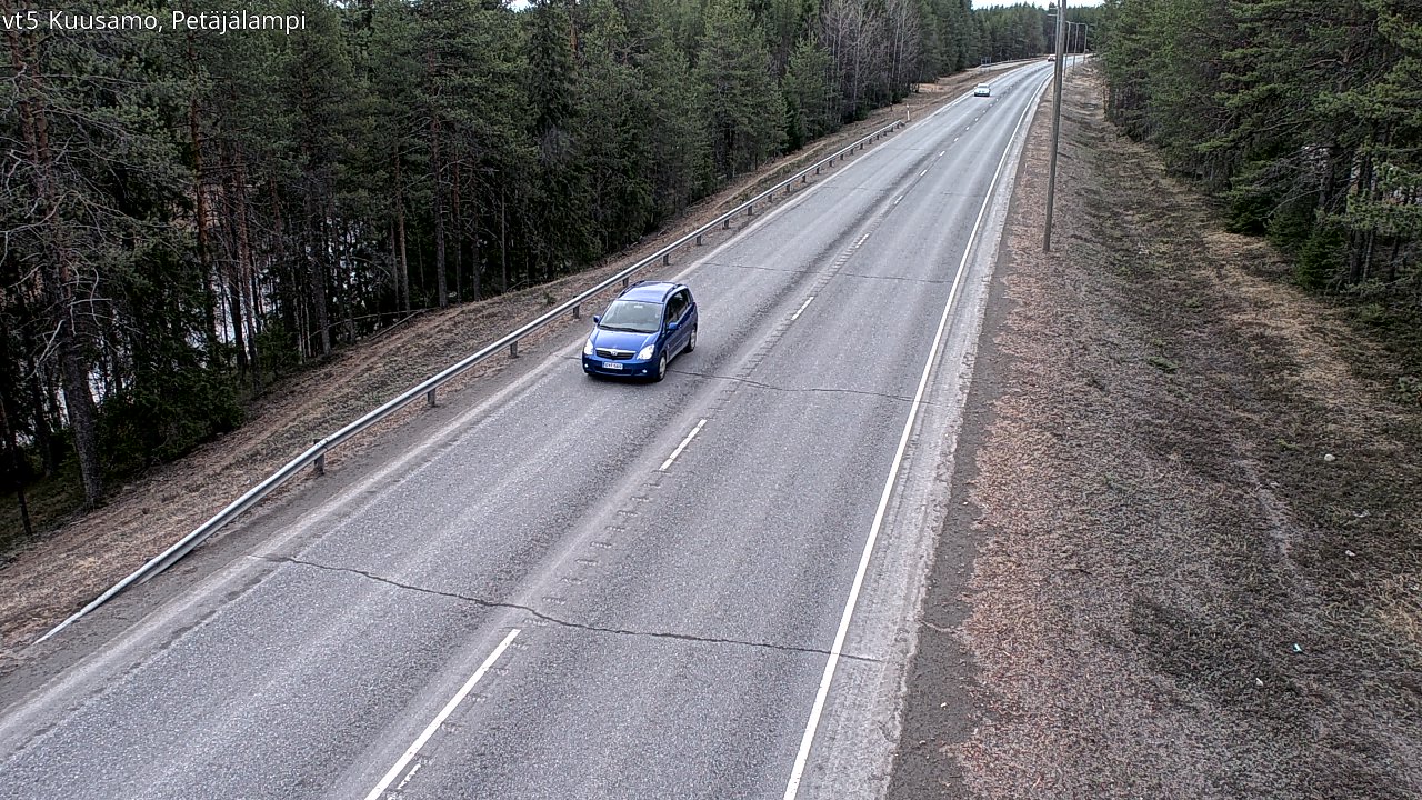 Kelikamerat Kuva Tie 5 Kuusamo, Petäjälampi, Kuusamo, Pohjois-Pohjanmaa