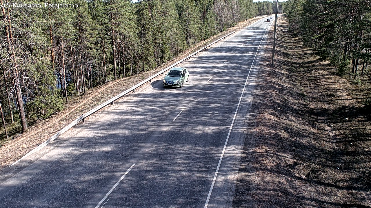 Kelikamerat Kuva Tie 5 Kuusamo, Petäjälampi, Kuusamo, Pohjois-Pohjanmaa