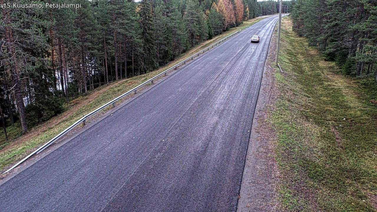 Weather Camera Image Road 5 Kuusamo, Petäjälampi, Kuusamo, Pohjois-Pohjanmaa