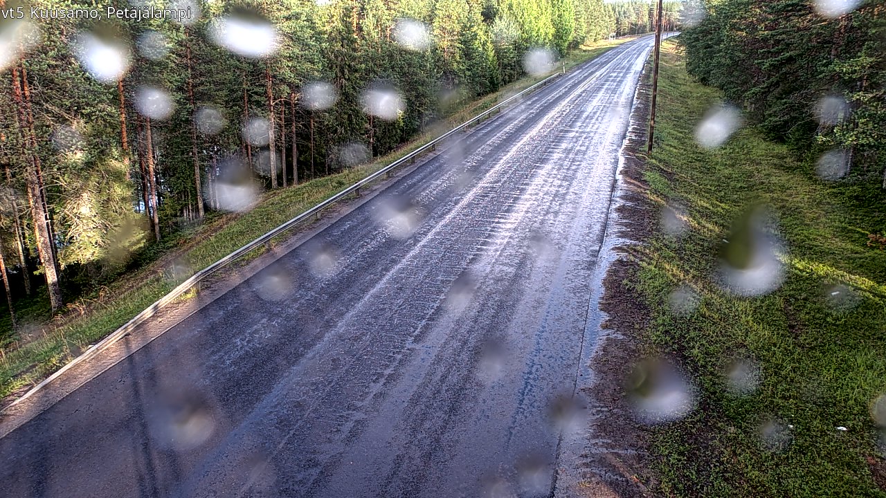 Kelikamerat Kuva Tie 5 Kuusamo, Petäjälampi, Kuusamo, Pohjois-Pohjanmaa