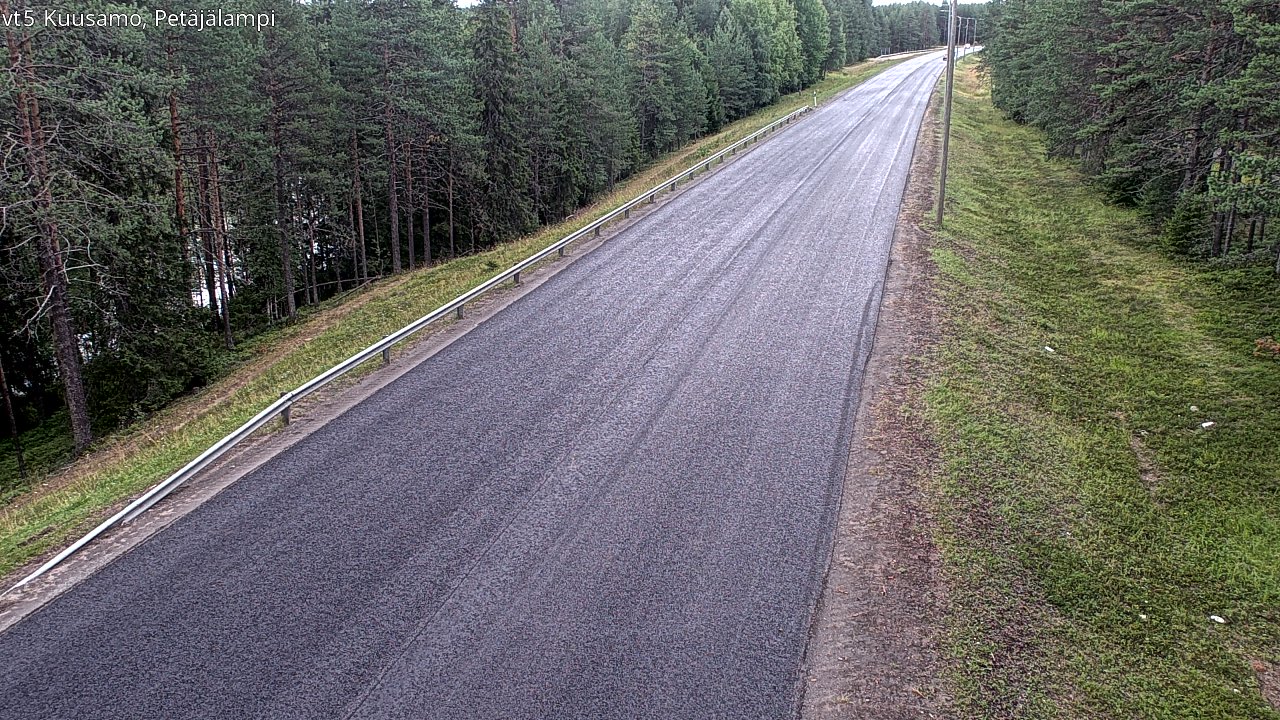 Kelikamerat Kuva Tie 5 Kuusamo, Petäjälampi, Kuusamo, Pohjois-Pohjanmaa