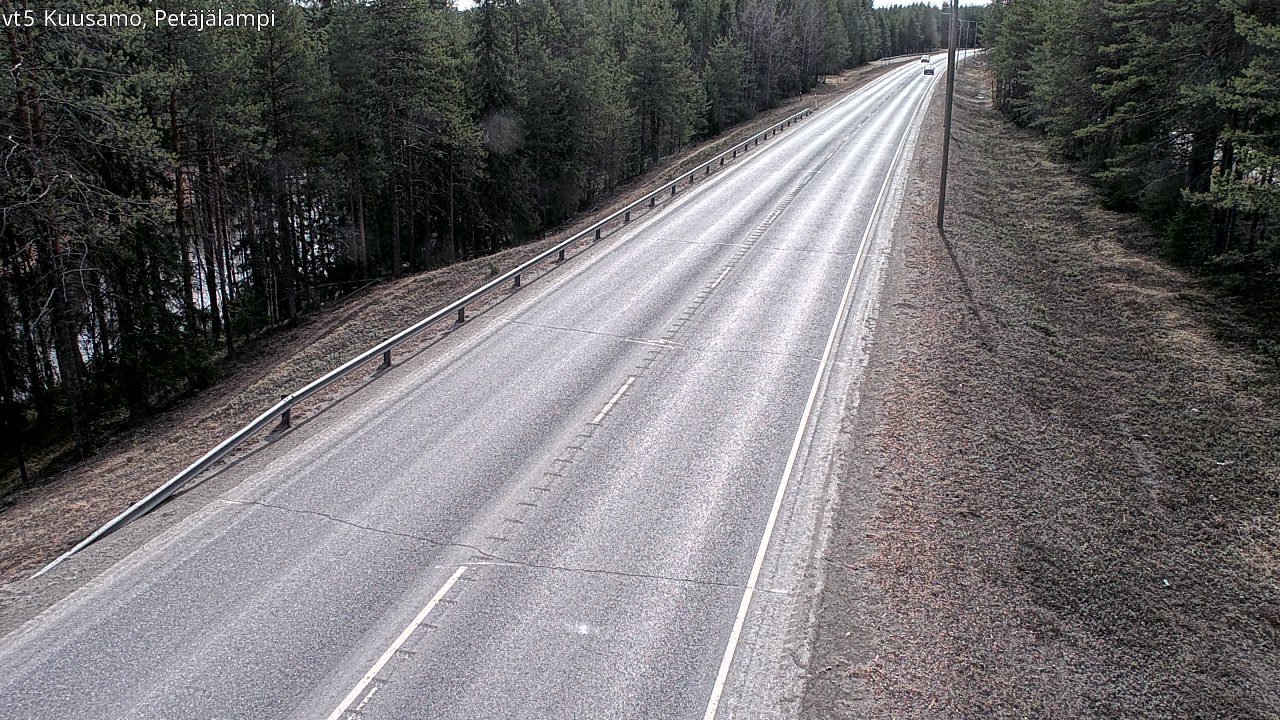 Kelikamerat Kuva Tie 5 Kuusamo, Petäjälampi, Kuusamo, Pohjois-Pohjanmaa