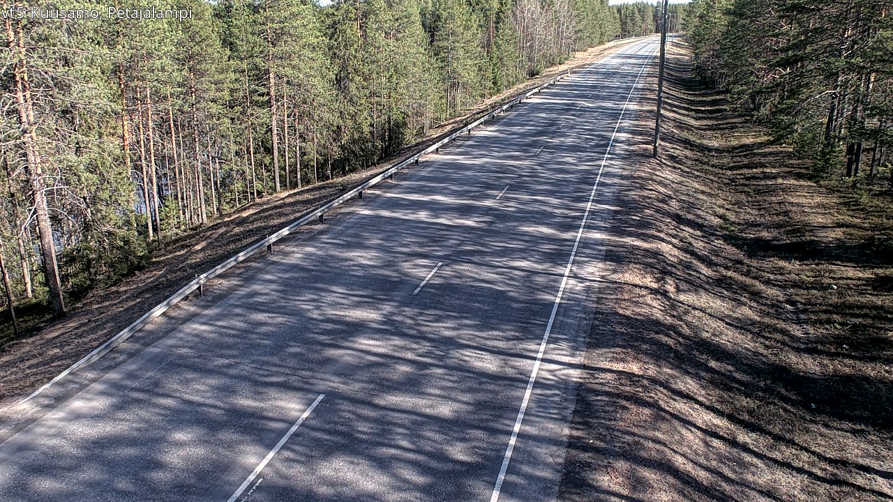 Kelikamerat Kuva Tie 5 Kuusamo, Petäjälampi, Kuusamo, Pohjois-Pohjanmaa