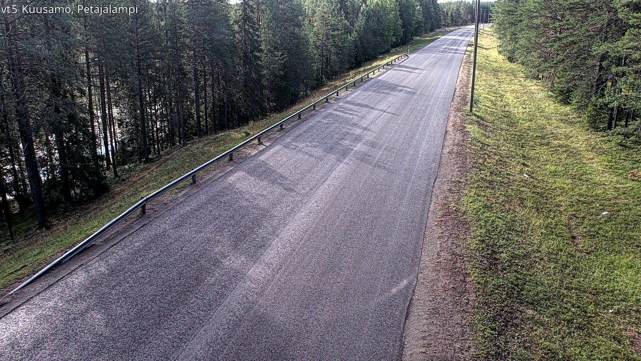 Kelikamerat Kuva Tie 5 Kuusamo, Petäjälampi, Kuusamo, Pohjois-Pohjanmaa