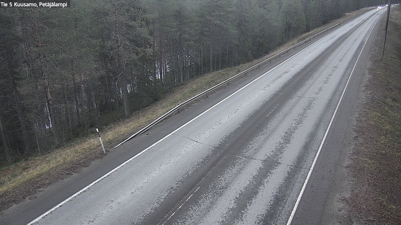 Kelikamerat Kuva Tie 5 Kuusamo, Petäjälampi, Kuusamo, Pohjois-Pohjanmaa