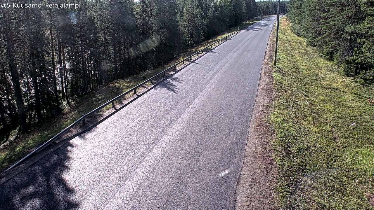 Kelikamerat Kuva Tie 5 Kuusamo, Petäjälampi, Kuusamo, Pohjois-Pohjanmaa