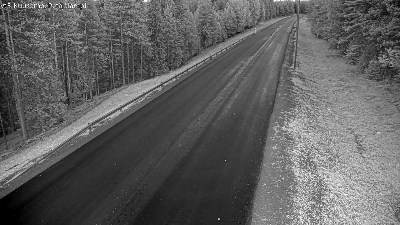 Kelikamerat Kuva Tie 5 Kuusamo, Petäjälampi, Kuusamo, Pohjois-Pohjanmaa