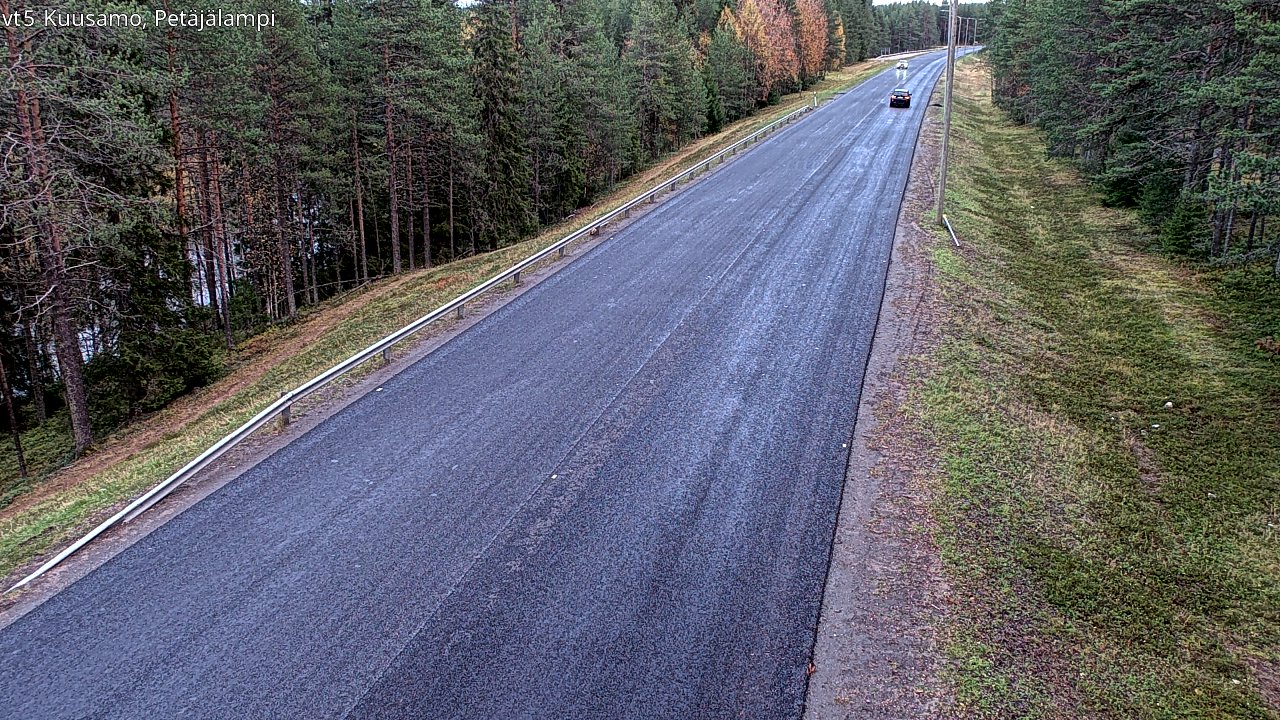 Weather Camera Image Road 5 Kuusamo, Petäjälampi, Kuusamo, Pohjois-Pohjanmaa