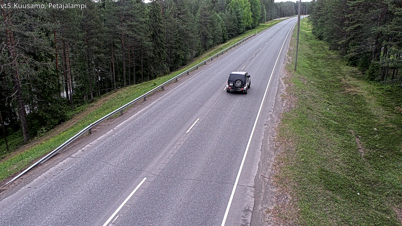 Kelikamerat Kuva Tie 5 Kuusamo, Petäjälampi, Kuusamo, Pohjois-Pohjanmaa