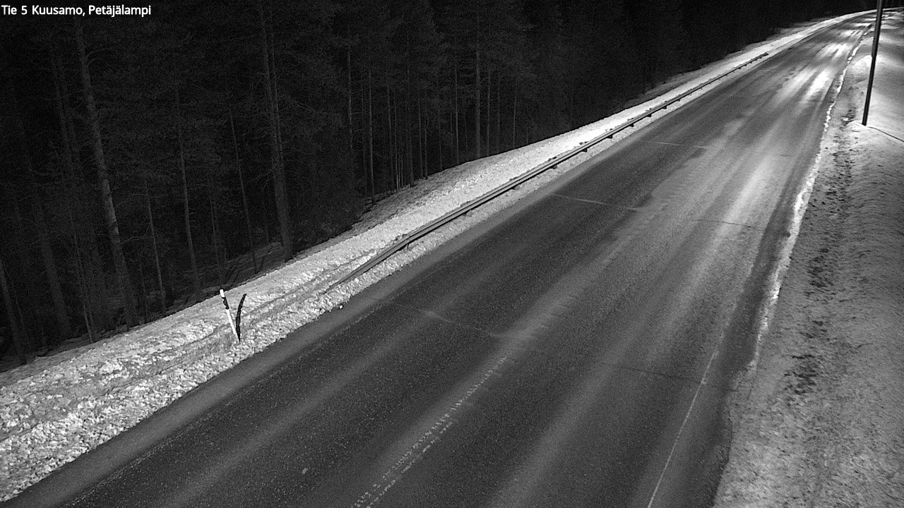 Kelikamerat Kuva Tie 5 Kuusamo, Petäjälampi, Kuusamo, Pohjois-Pohjanmaa