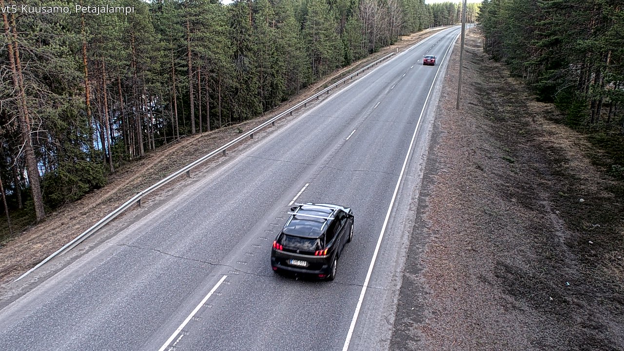 Kelikamerat Kuva Tie 5 Kuusamo, Petäjälampi, Kuusamo, Pohjois-Pohjanmaa
