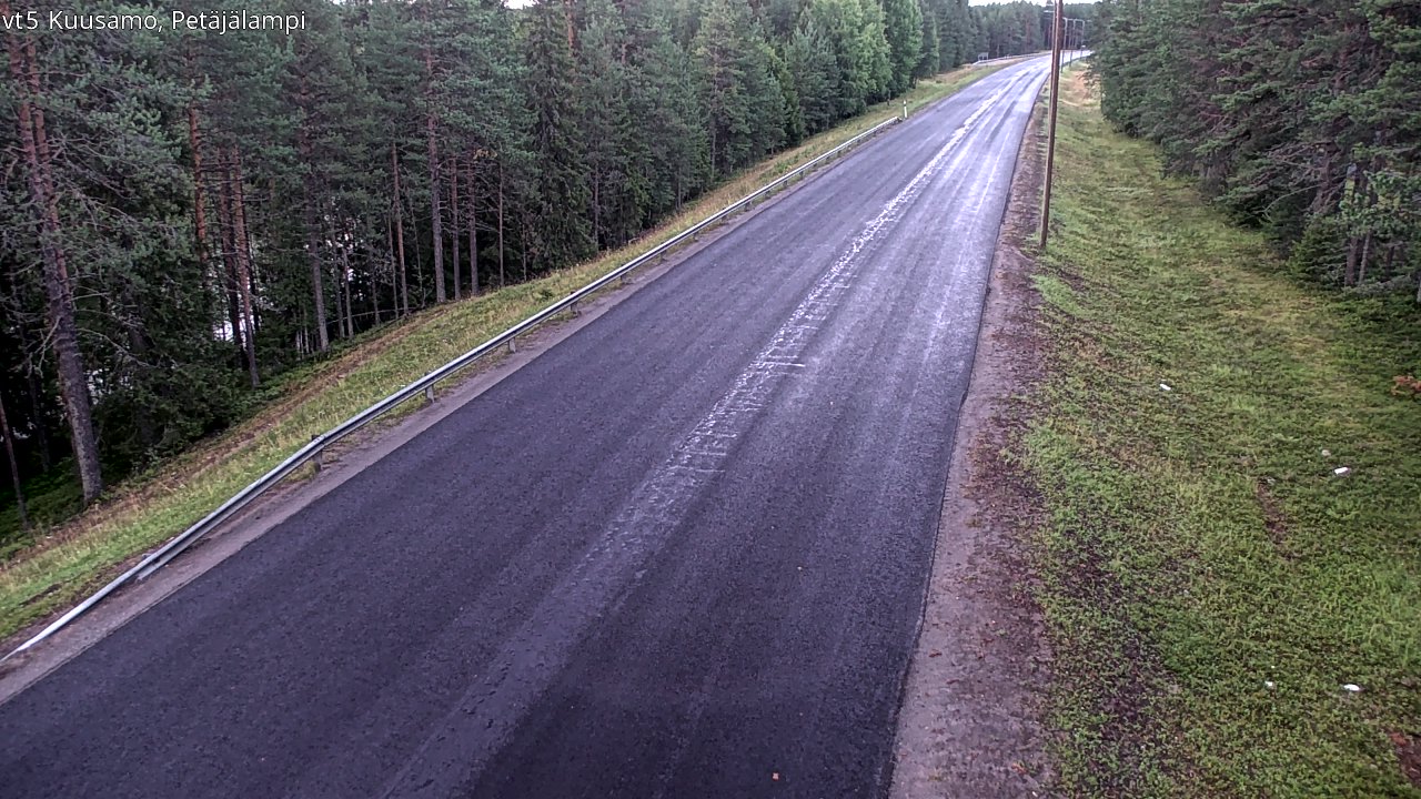 Kelikamerat Kuva Tie 5 Kuusamo, Petäjälampi, Kuusamo, Pohjois-Pohjanmaa