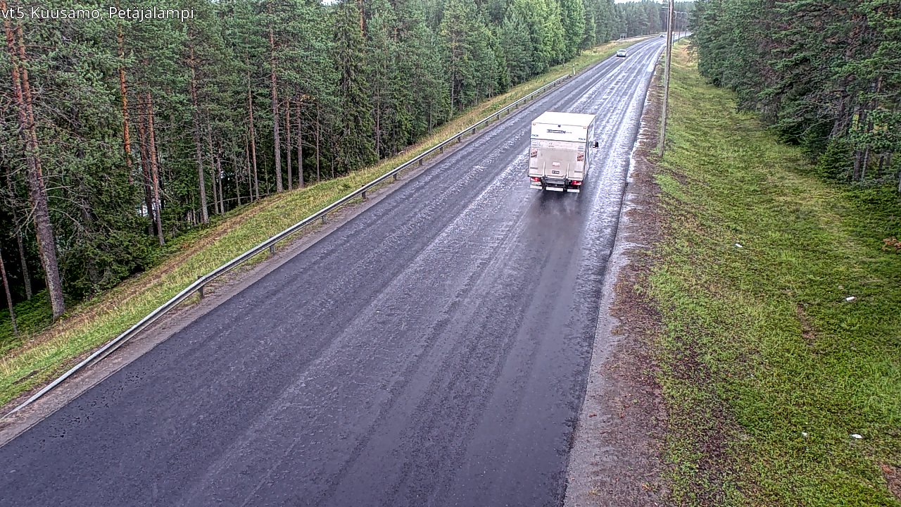 Kelikamerat Kuva Tie 5 Kuusamo, Petäjälampi, Kuusamo, Pohjois-Pohjanmaa