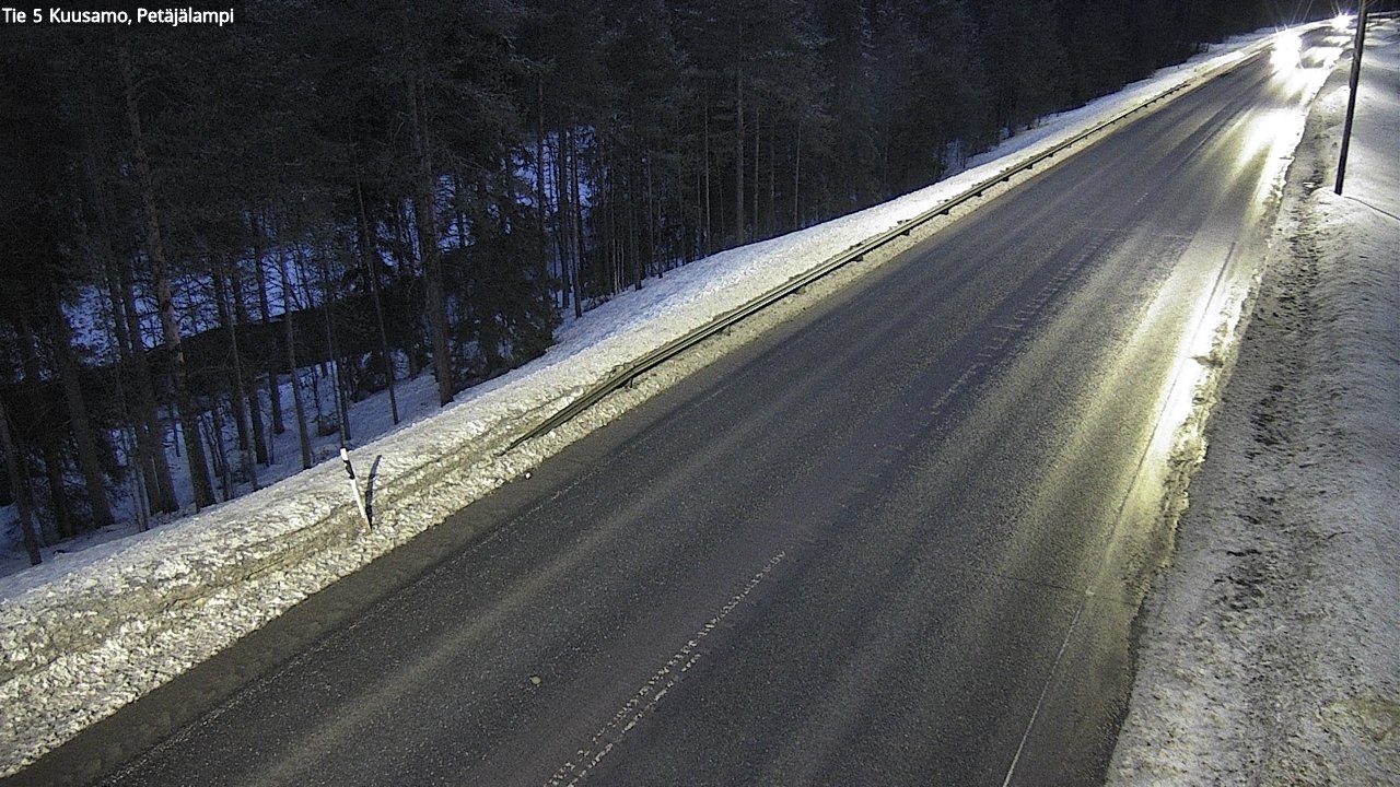 Kelikamerat Kuva Tie 5 Kuusamo, Petäjälampi, Kuusamo, Pohjois-Pohjanmaa