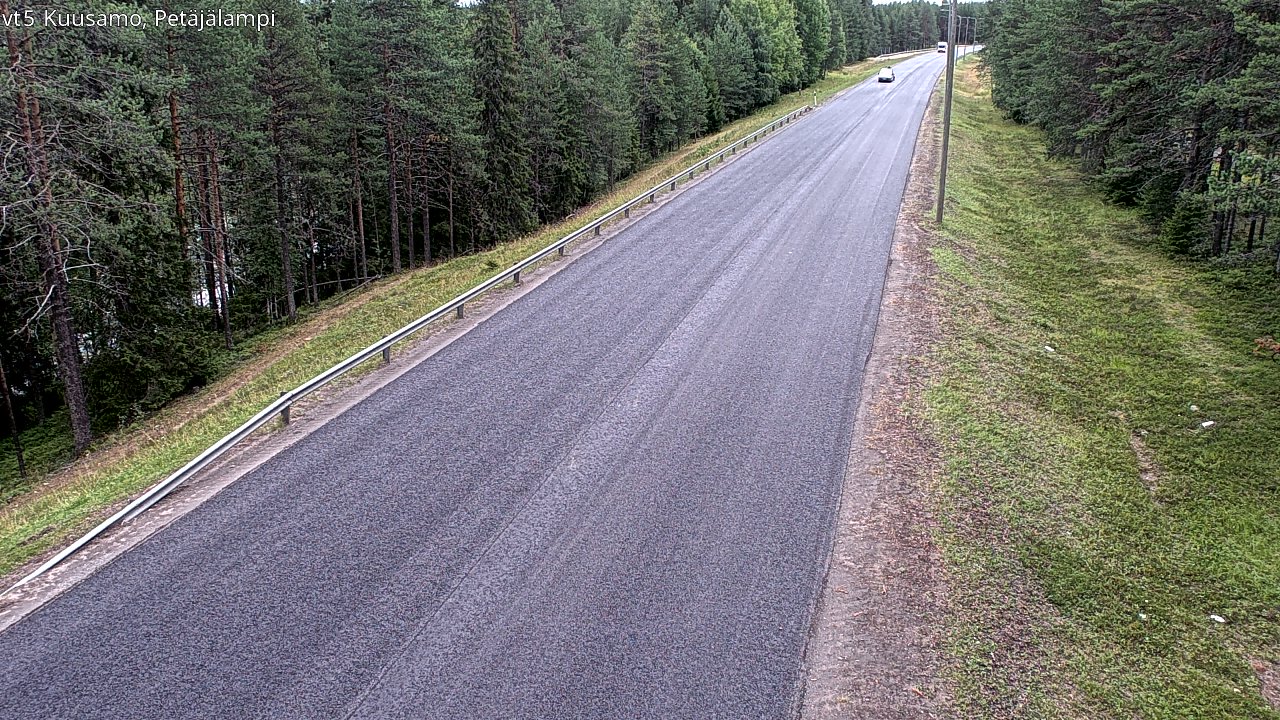 Kelikamerat Kuva Tie 5 Kuusamo, Petäjälampi, Kuusamo, Pohjois-Pohjanmaa