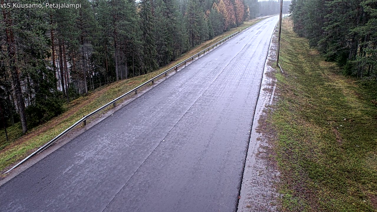 Weather Camera Image Road 5 Kuusamo, Petäjälampi, Kuusamo, Pohjois-Pohjanmaa