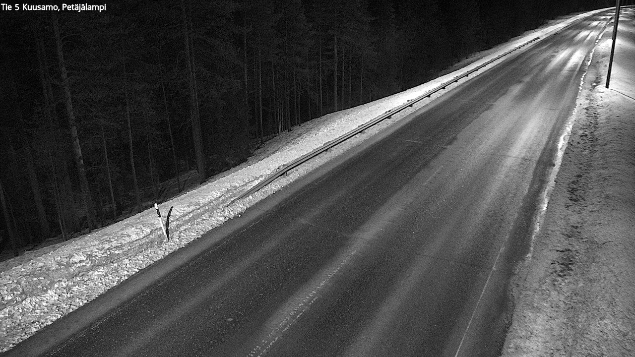 Kelikamerat Kuva Tie 5 Kuusamo, Petäjälampi, Kuusamo, Pohjois-Pohjanmaa