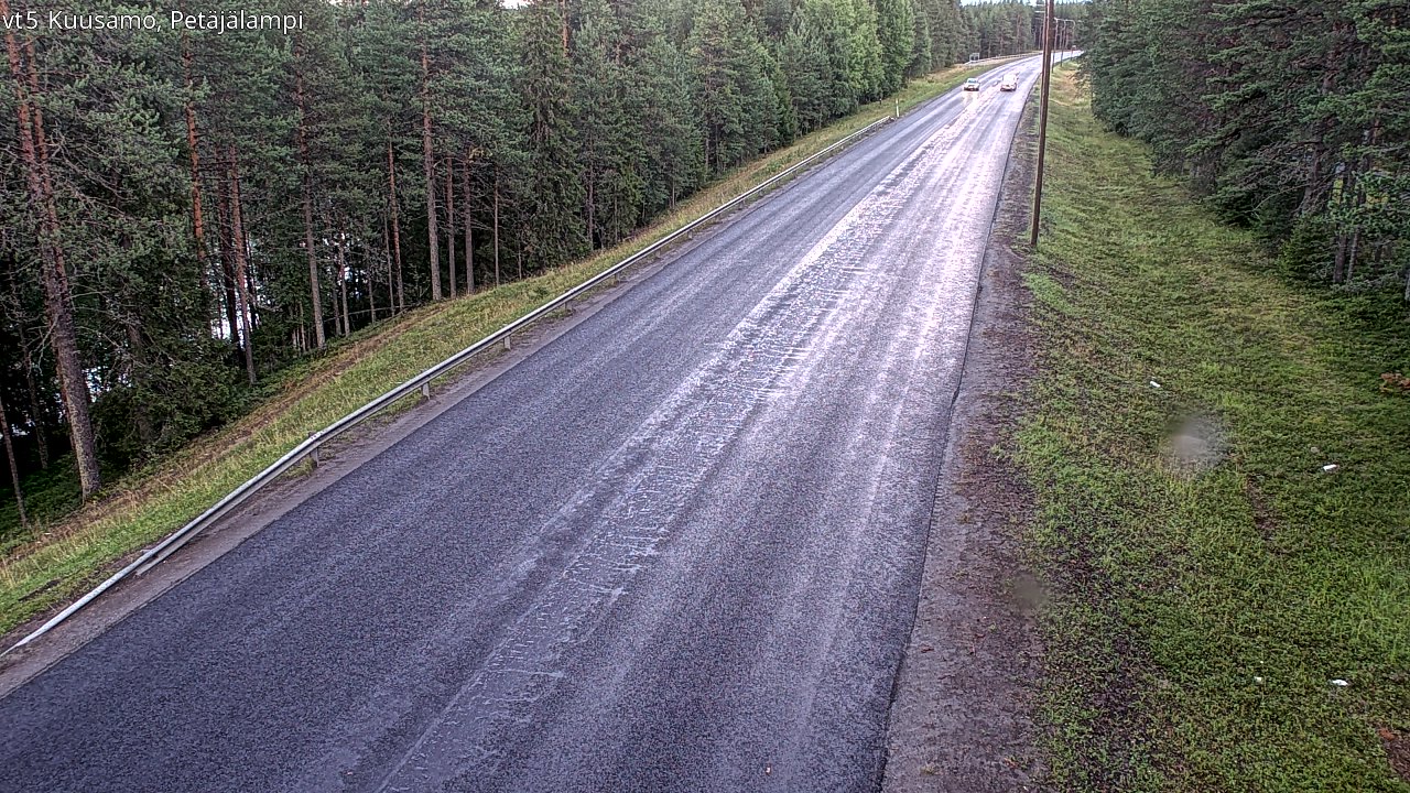 Kelikamerat Kuva Tie 5 Kuusamo, Petäjälampi, Kuusamo, Pohjois-Pohjanmaa