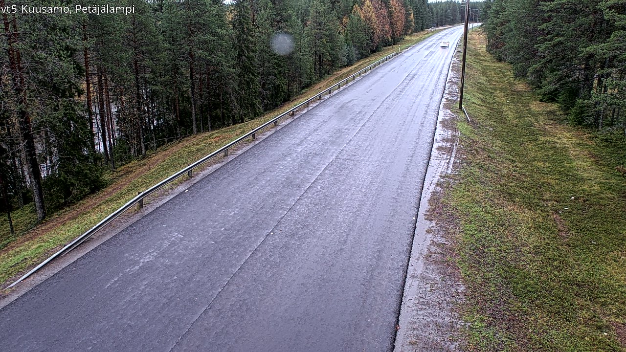 Weather Camera Image Road 5 Kuusamo, Petäjälampi, Kuusamo, Pohjois-Pohjanmaa