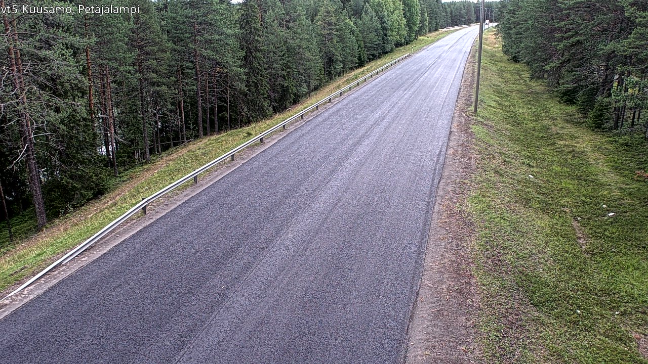 Kelikamerat Kuva Tie 5 Kuusamo, Petäjälampi, Kuusamo, Pohjois-Pohjanmaa