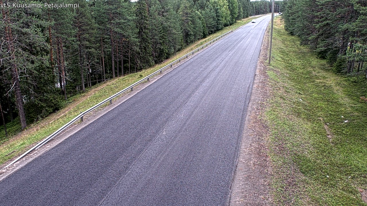 Kelikamerat Kuva Tie 5 Kuusamo, Petäjälampi, Kuusamo, Pohjois-Pohjanmaa