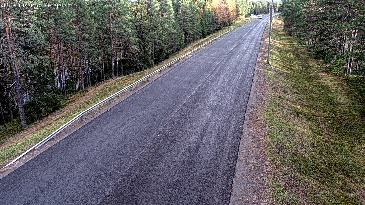 Weather Camera Image Road 5 Kuusamo, Petäjälampi, Kuusamo, Pohjois-Pohjanmaa