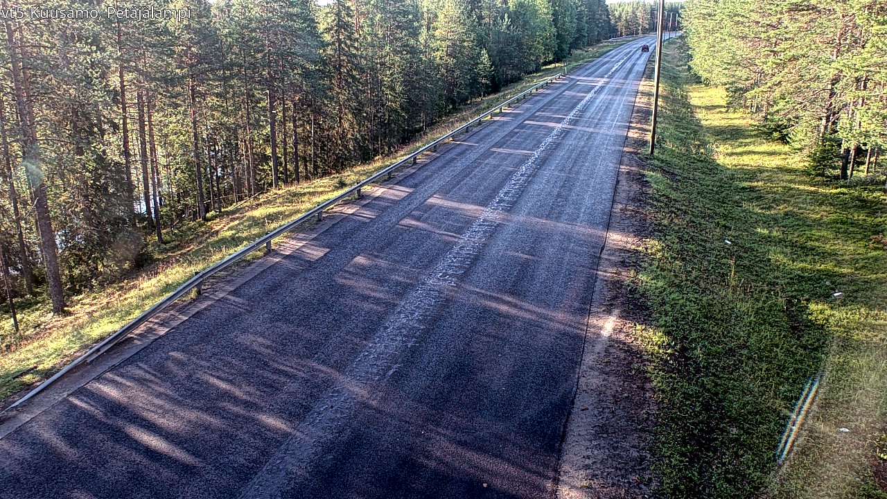 Weather Camera Image Road 5 Kuusamo, Petäjälampi, Kuusamo, Pohjois-Pohjanmaa