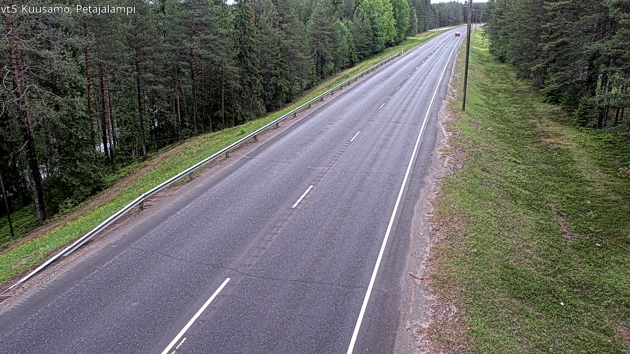 Kelikamerat Kuva Tie 5 Kuusamo, Petäjälampi, Kuusamo, Pohjois-Pohjanmaa