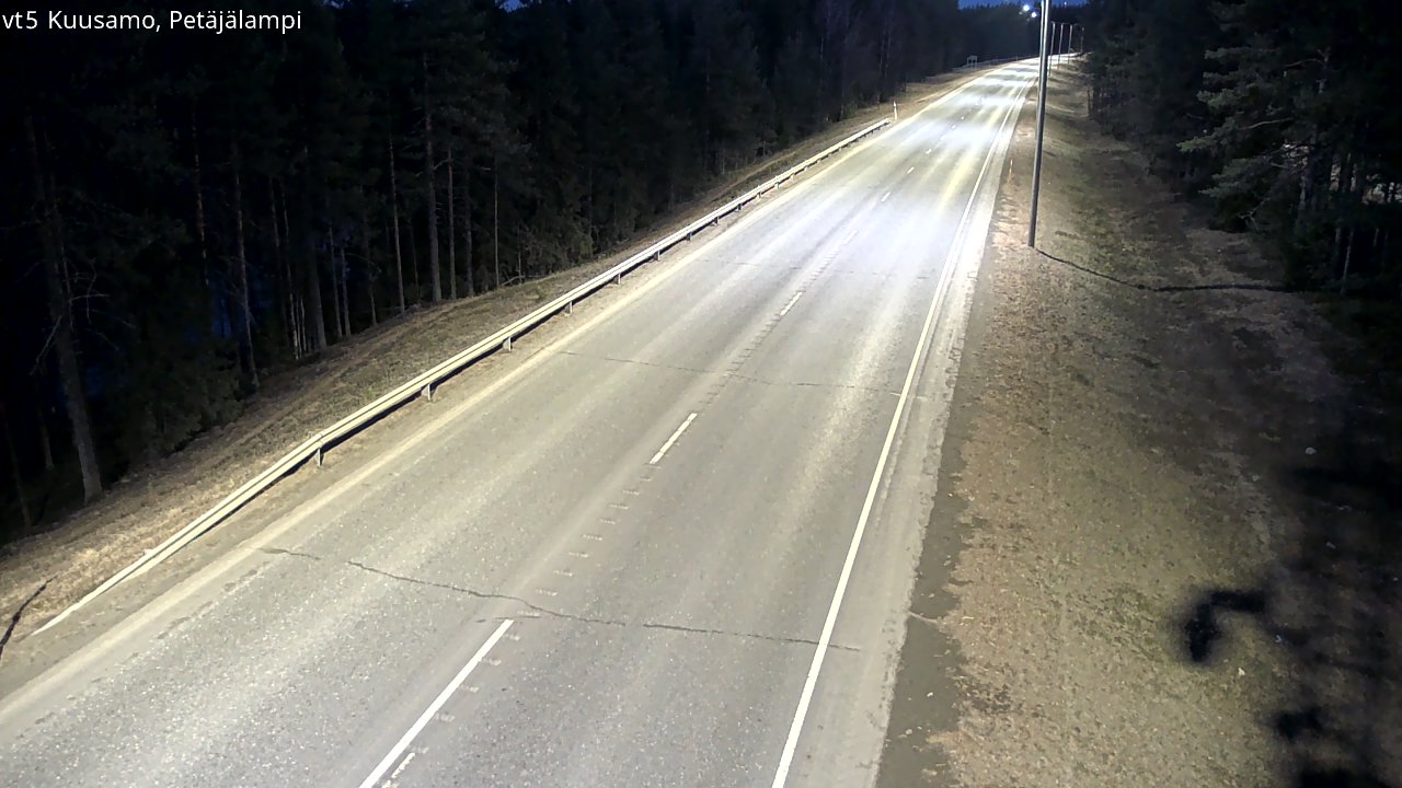 Kelikamerat Kuva Tie 5 Kuusamo, Petäjälampi, Kuusamo, Pohjois-Pohjanmaa