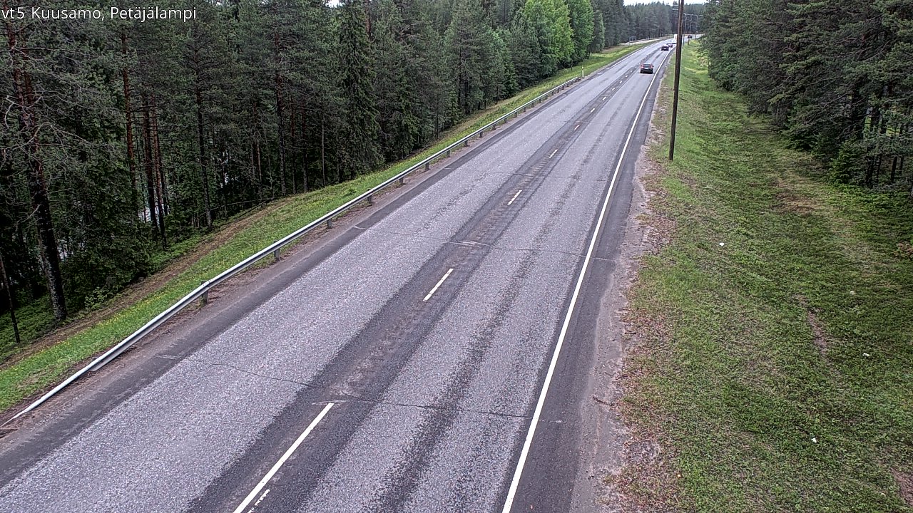 Kelikamerat Kuva Tie 5 Kuusamo, Petäjälampi, Kuusamo, Pohjois-Pohjanmaa