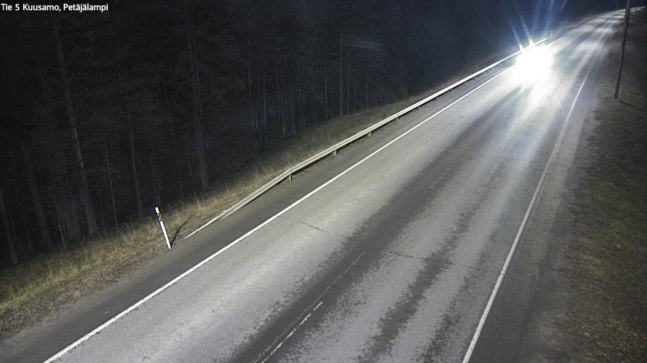 Kelikamerat Kuva Tie 5 Kuusamo, Petäjälampi, Kuusamo, Pohjois-Pohjanmaa