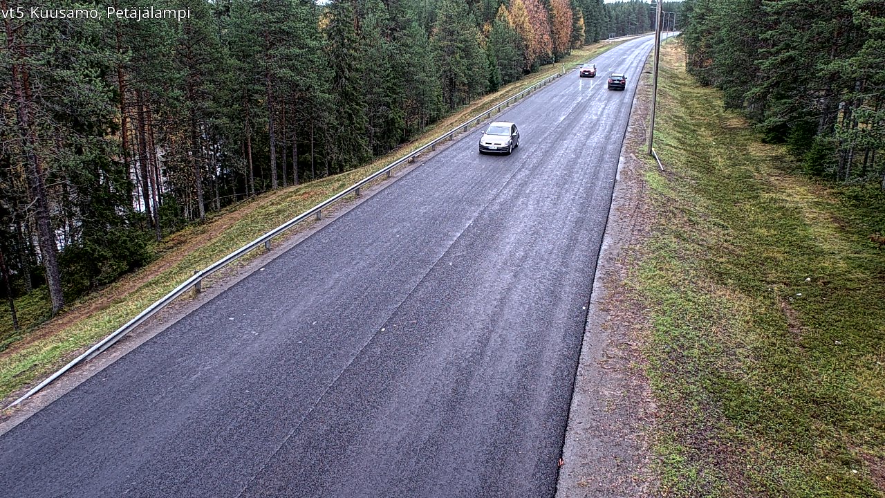 Weather Camera Image Road 5 Kuusamo, Petäjälampi, Kuusamo, Pohjois-Pohjanmaa