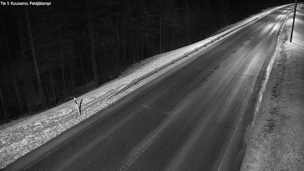 Kelikamerat Kuva Tie 5 Kuusamo, Petäjälampi, Kuusamo, Pohjois-Pohjanmaa