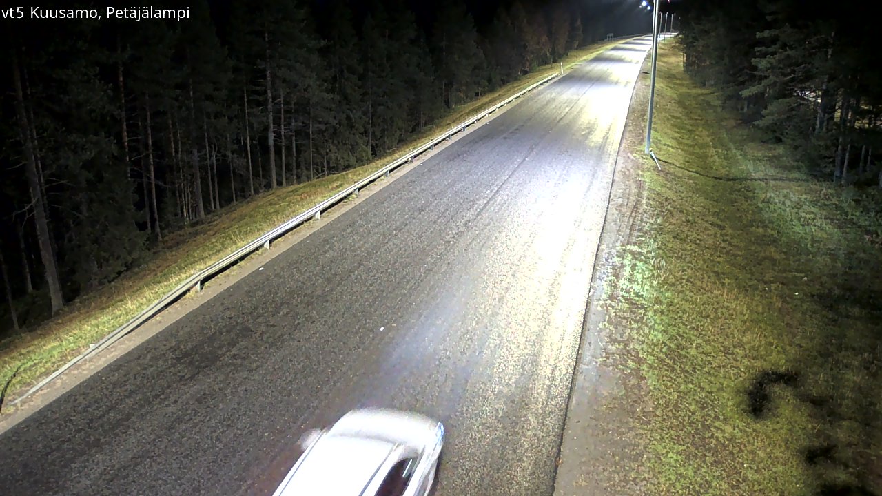 Weather Camera Image Road 5 Kuusamo, Petäjälampi, Kuusamo, Pohjois-Pohjanmaa