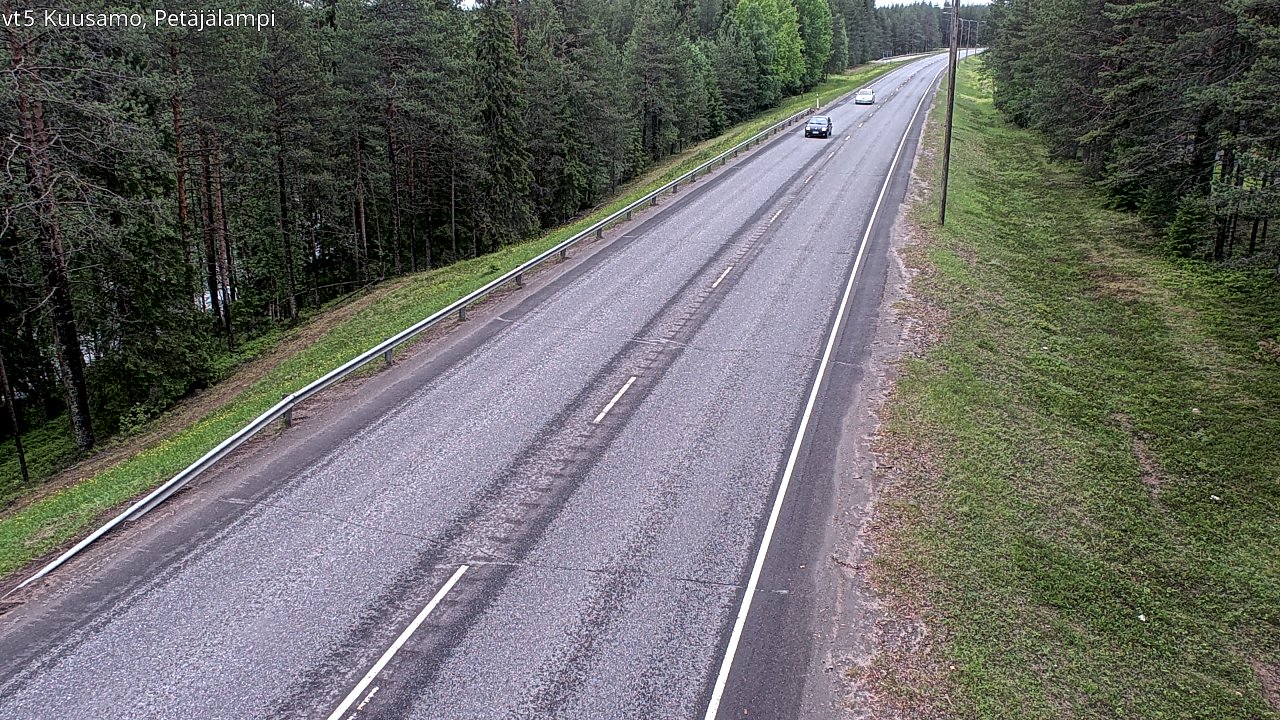 Kelikamerat Kuva Tie 5 Kuusamo, Petäjälampi, Kuusamo, Pohjois-Pohjanmaa