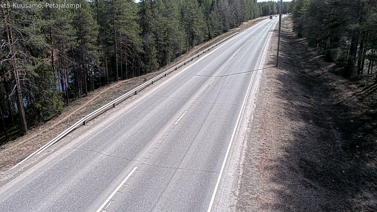 Kelikamerat Kuva Tie 5 Kuusamo, Petäjälampi, Kuusamo, Pohjois-Pohjanmaa