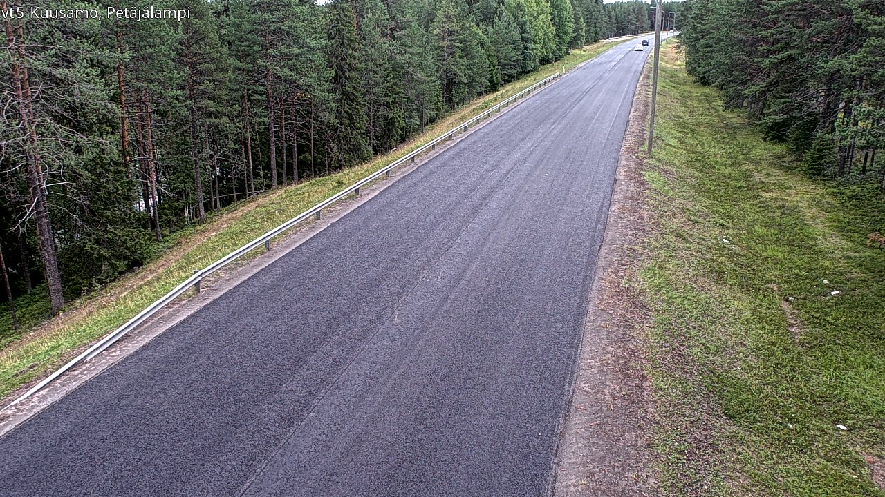 Kelikamerat Kuva Tie 5 Kuusamo, Petäjälampi, Kuusamo, Pohjois-Pohjanmaa