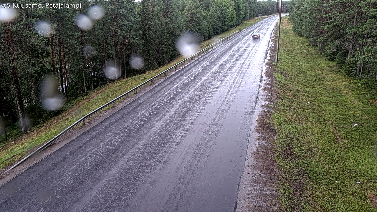 Kelikamerat Kuva Tie 5 Kuusamo, Petäjälampi, Kuusamo, Pohjois-Pohjanmaa