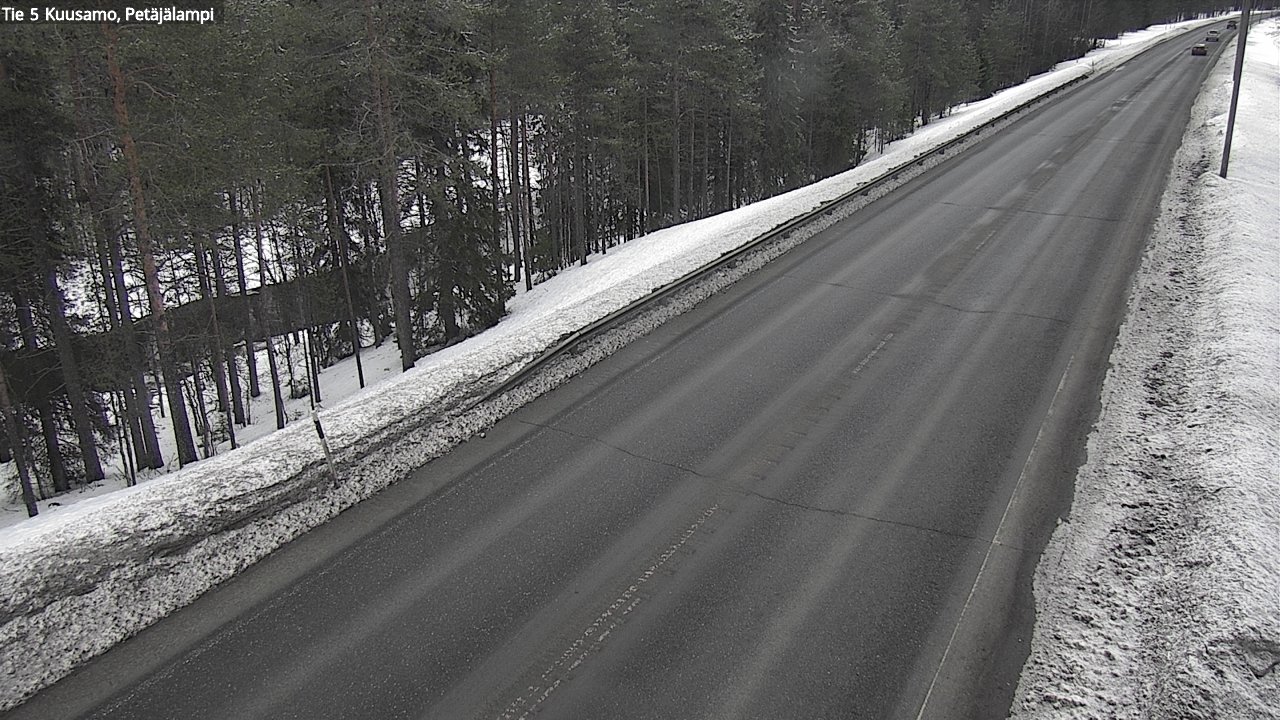 Kelikamerat Kuva Tie 5 Kuusamo, Petäjälampi, Kuusamo, Pohjois-Pohjanmaa