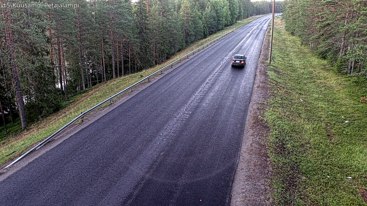 Kelikamerat Kuva Tie 5 Kuusamo, Petäjälampi, Kuusamo, Pohjois-Pohjanmaa
