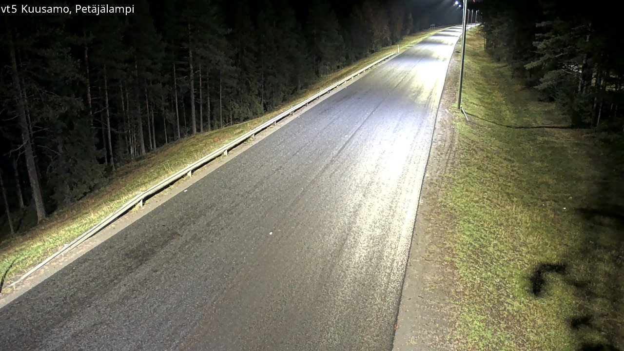 Weather Camera Image Road 5 Kuusamo, Petäjälampi, Kuusamo, Pohjois-Pohjanmaa